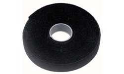 Klettband für Vlies, 5 cm x 25 m (schwarz)